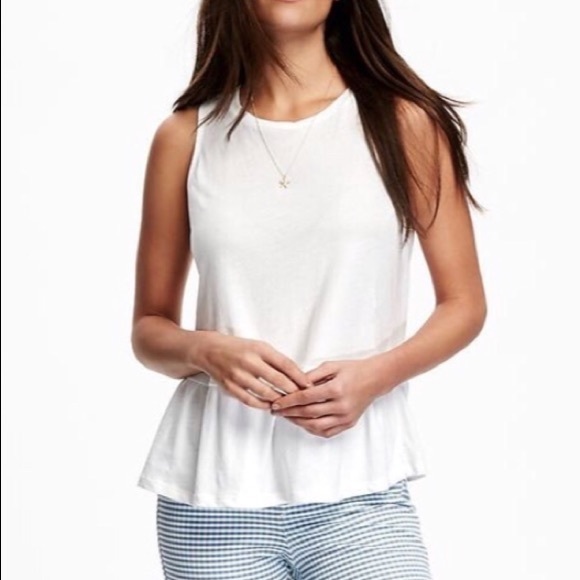 GAP Peplum Tank - Picture 1 of 7